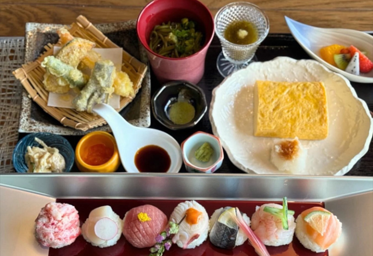 クマンタ手まり寿司ランチ